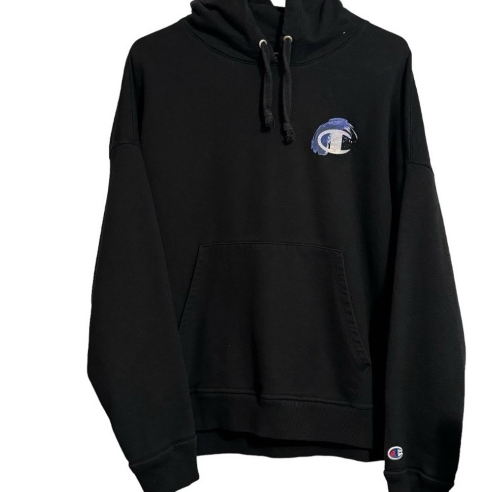 Women’s black Fleece Champion Hoodie - XL - EUC